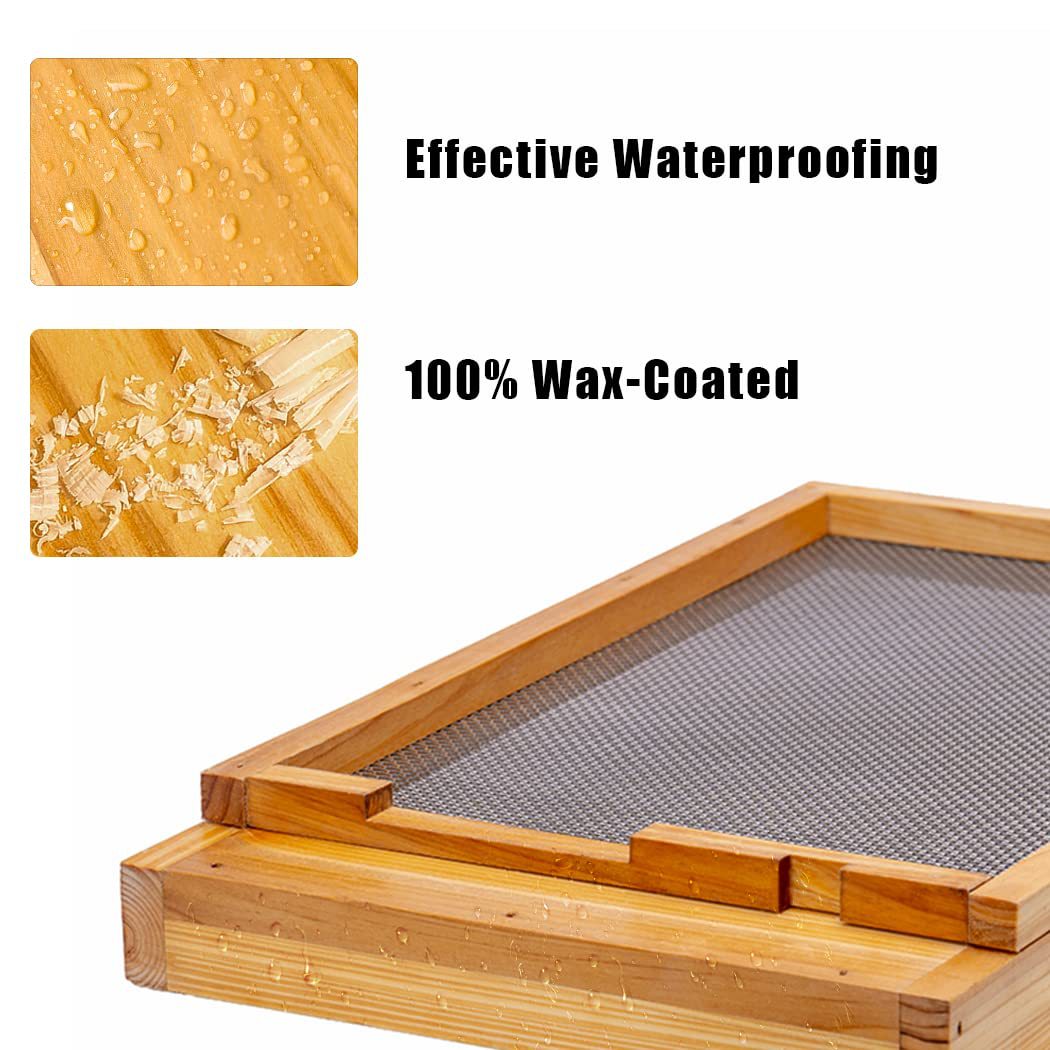 Десятирамочный улей с подвижны – обзор и цена Beehive Frame Wax