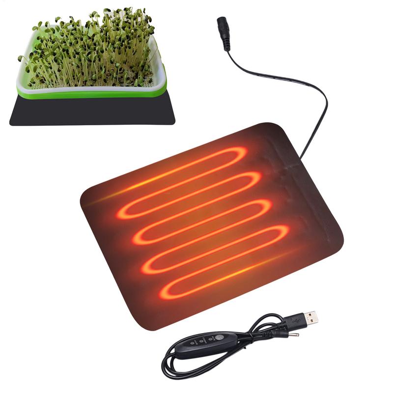 Тепловой коврик для рассады, в – обзор и цена Seedling Heat Mat